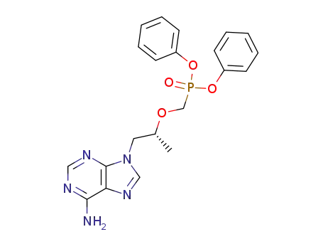 9-[(2R)-2-(diphenoxyphosphorylmethoxy)propyl]purin-6-amine