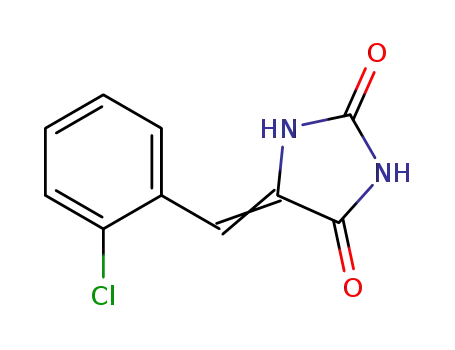 2,4-Imidazolidinedione, 5-[(2-chlorophenyl)methylene]-