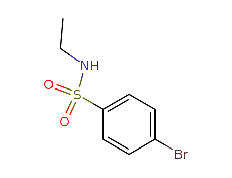 Molecular Structure of 1984-25-4 (4-BROMO-N-ETHYLBENZENESULPHONAMIDE)