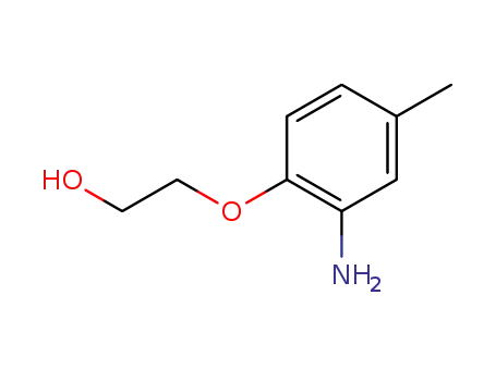 Molecular Structure of 156564-82-8 (Ethanol, 2-(2-amino-4-methylphenoxy)-)
