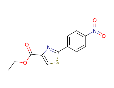 4-Thiazolecarboxylicacid, 2-(4-nitrophenyl)-, ethyl ester