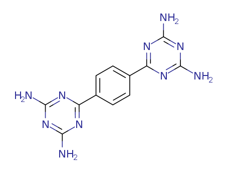 1,3,5-Triazine-2,4-diamine, 6,6'-(1,4-phenylene)bis-