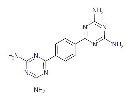 Molecular Structure of 5547-49-9 (1,3,5-Triazine-2,4-diamine, 6,6'-(1,4-phenylene)bis-)