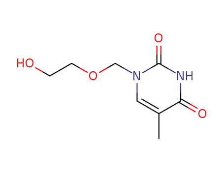 1-(2-Hydroxyethoxy)methyl-5-methyluracil