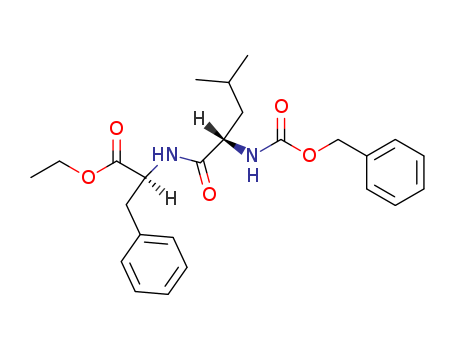 L-Phenylalanine, N-[N-[(phenylmethoxy)carbonyl]-L-leucyl]-, ethyl ester
