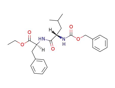 Molecular Structure of 3005-89-8 (L-Phenylalanine, N-[N-[(phenylmethoxy)carbonyl]-L-leucyl]-, ethyl ester)