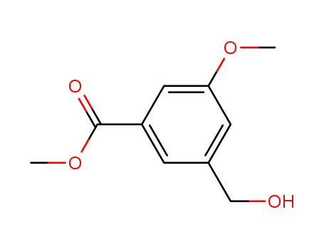 Molecular Structure of 367519-84-4 (Methyl 3-(hydroxyMethyl)-5-Methoxybenzoate)