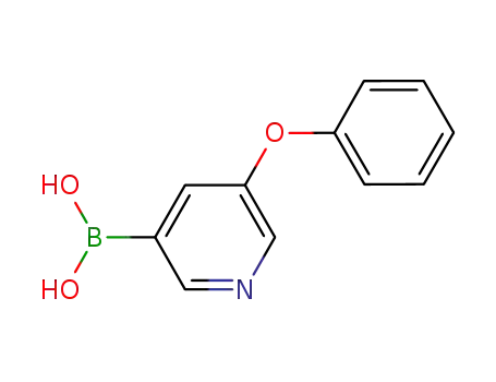 Molecular Structure of 850991-33-2 (5-PHENOXY-3-PYRIDINYL)BORONICACID)