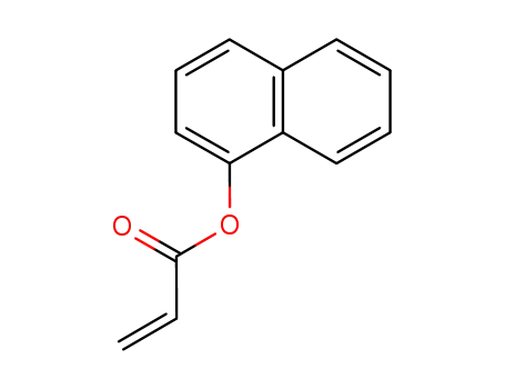 Molecular Structure of 20069-66-3 (ALPHA-NAPHTHYL ACRYLATE)