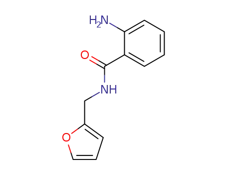 Molecular Structure of 117507-63-8 (2-AMINO-N-FURAN-2-YLMETHYL-BENZAMIDE)