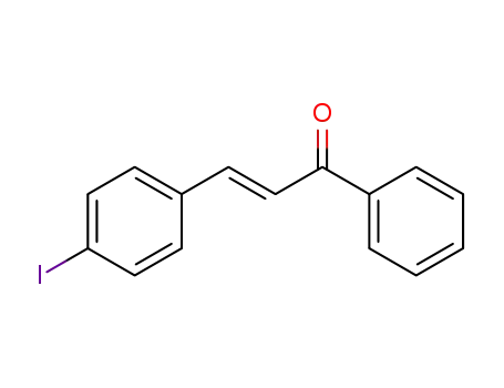 Molecular Structure of 38239-56-4 (2-Propen-1-one, 3-(4-iodophenyl)-1-phenyl-, (2E)-)