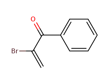 Molecular Structure of 90484-46-1 (2-Propen-1-one, 2-bromo-1-phenyl- (9CI))