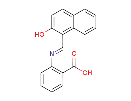Molecular Structure of 796-47-4 (Benzoic acid, 2-[[(2-hydroxy-1-naphthalenyl)methylene]amino]-)