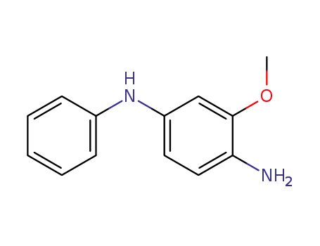 Molecular Structure of 5840-10-8 (2-METHOXY-N4-PHENYL-1,4-PHENYLENEDIAMINE)