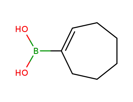 Molecular Structure of 835882-35-4 (CYCLOHEPTEN-1-YLBORONIC ACID)