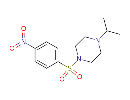 Piperazine, 1-(1-methylethyl)-4-[(4-nitrophenyl)sulfonyl]-