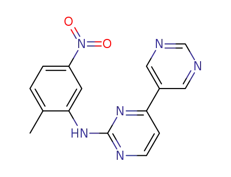 N-(2-methyl-5-nitrophenyl)-4-(5-pyrimidinyl)-2-pyrimidineamine
