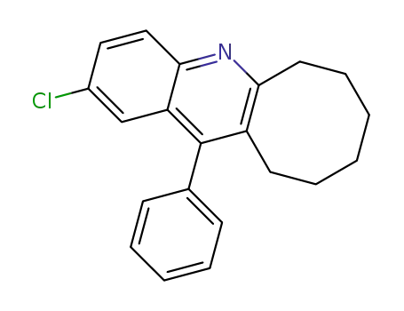 Cycloocta[b]quinoline, 2-chloro-6,7,8,9,10,11-hexahydro-12-phenyl-