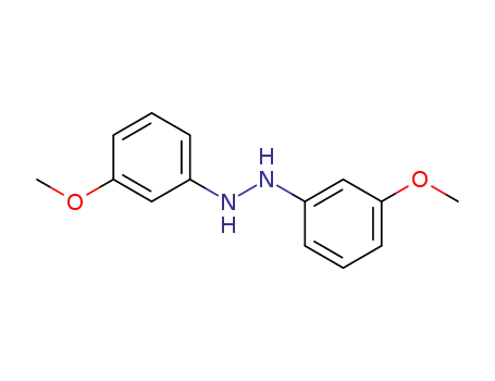 Molecular Structure of 1027-32-3 (Hydrazine, 1,2-bis(3-methoxyphenyl)-)