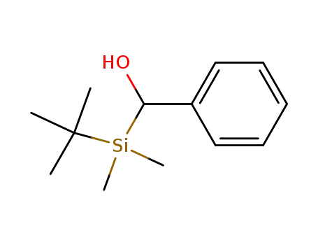 Benzenemethanol, a-[(1,1-dimethylethyl)dimethylsilyl]-