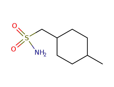 Molecular Structure of 919354-63-5 (Cyclohexanemethanesulfonamide, 4-methyl-)