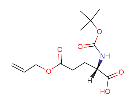 N-[(1,1-Dimethylethoxy)carbonyl]-D-glutamic acid 5-(2-propenyl) ester