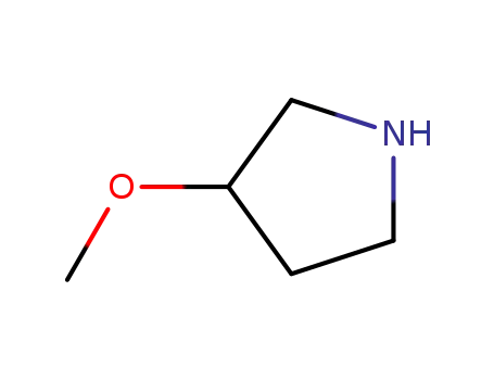 Molecular Structure of 62848-20-8 (3-Methoxypyrrolidine)