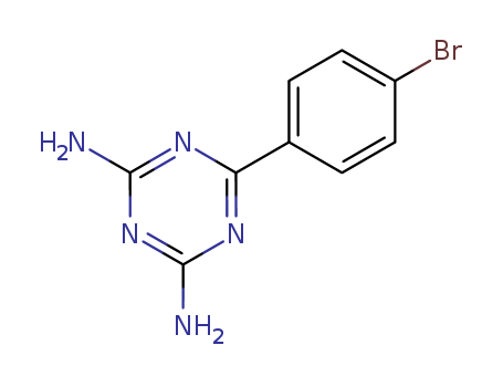 1,3,5-TRIAZINE-2,4-DIAMINE, 6-(4-BROMOPHENYL)-