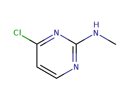 22404-46-2,2-Pyrimidinamine, 4-chloro-N-methyl- (9CI),Pyrimidine,4-chloro-2-(methylamino)- (7CI,8CI); (4-Chloropyrimidin-2-yl)methylamine;2-N-Methylamino-4-chloropyrimidine; 4-Chloro-2-(methylamino)pyrimidine