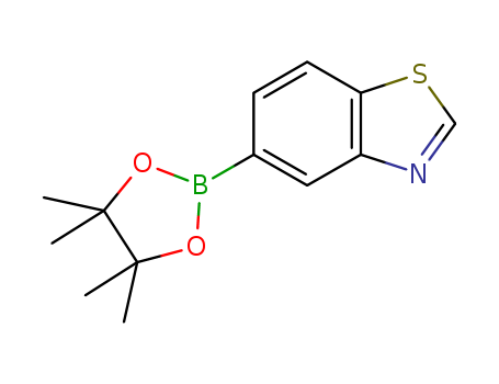 Benzothiazole, 5-(4,4,5,5-tetramethyl-1,3,2-dioxaborolan-2-yl)-(1073354-91-2)