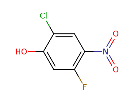2-CHLORO-5-FLUORO-4-NITRO-PHENOL