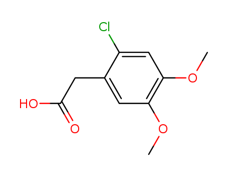 Benzeneacetic acid,2-chloro-4,5-dimethoxy-