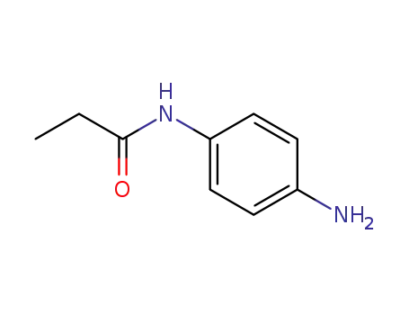 Molecular Structure of 59690-89-0 (N-(4-Aminophenyl)propanamide)