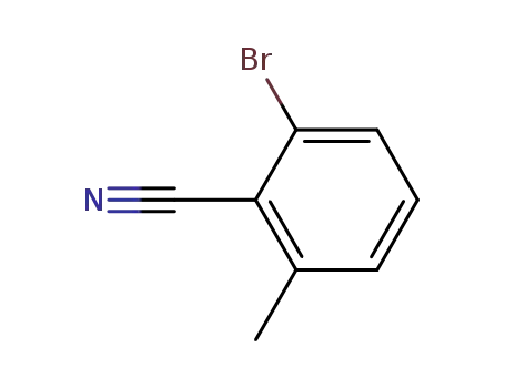 Molecular Structure of 77532-78-6 (2-BROMO-6-METHYLBENZONITRILE)