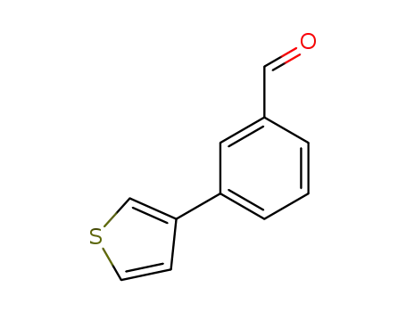 Molecular Structure of 129746-42-5 (3-THIEN-3-YLBENZALDEHYDE)