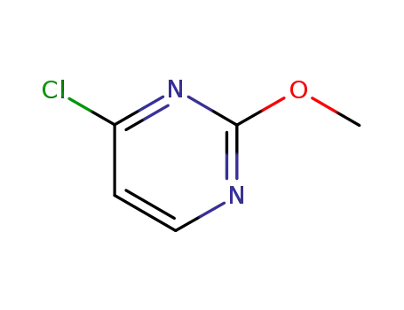 Molecular Structure of 51421-99-9 (Pyrimidine, 4-chloro-2-methoxy- (9CI))