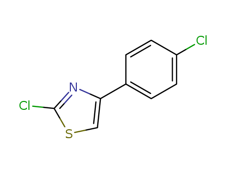 2-Chloro-4-(4-chlorophenyl)thiazole cas no. 2103-96-0 98%