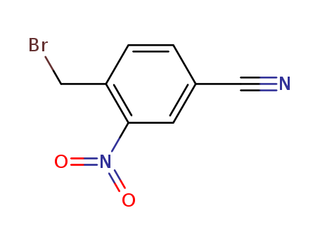 Benzonitrile, 4-(bromomethyl)-3-nitro-