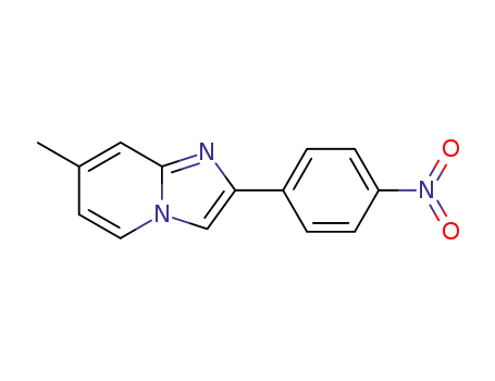 Molecular Structure of 961-82-0 (7-methyl-2-(4-nitrophenyl)imidazo[1,2-a]pyridine)