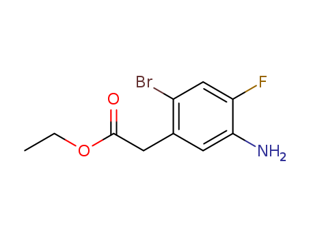 Ethyl 2-(5-amino-2-bromo-4-fluorophenyl)acetate(1442471-26-2)