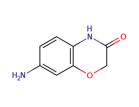 Molecular Structure of 26215-14-5 (7-AMINO-2H-1,4-BENZOXAZIN-3(4H)-ONE)
