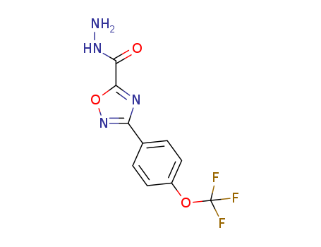 3-(4-(trifluoromethoxy)phenyl)-1,2,4-oxadiazole-5-carbohydrazide(883028-82-8)