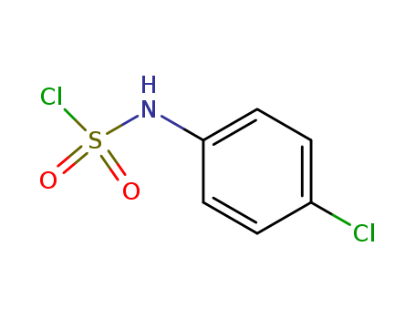 Molecular Structure of 172662-89-4 (Sulfamoyl chloride, (4-chlorophenyl)-)