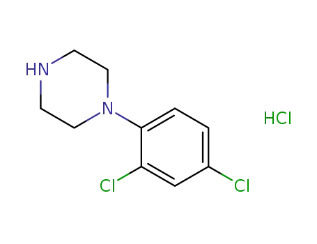 Molecular Structure of 827614-48-2 (1-(2,4-DICHLOROPHENYL)-PIPERAZINE DIHYDROCHLORIDE)