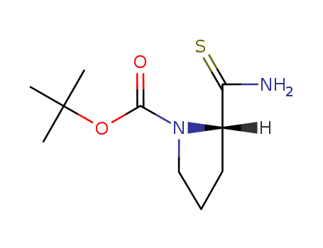 (S)-2-THIOCARBAMOYL-PYRROLIDINE-1-CARBOXYLIC ACID TERT-BUTYL ESTER manufacture