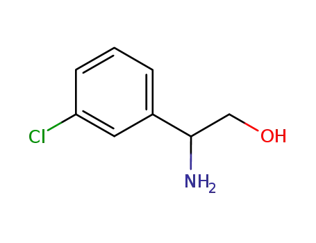 Molecular Structure of 179811-63-3 ((R)-3-CHLOROPHENYLGLYCINOL)