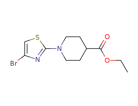 Ethyl 1-(4-bromothiazol-2-yl)piperidine-4-carboxylate