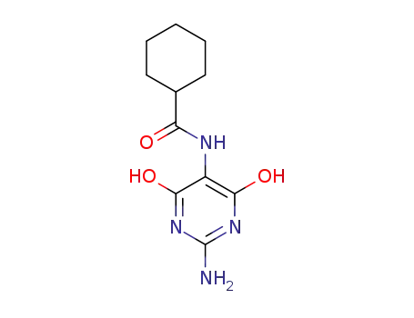 2-amino-5-cyclohexanecarboxamido-4,6-dihydroxypyrimidine