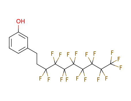 Molecular Structure of 1073480-22-4 (C<sub>16</sub>H<sub>9</sub>F<sub>17</sub>O)