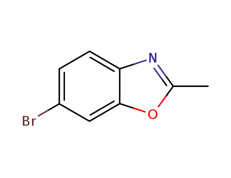 Molecular Structure of 151230-42-1 (6-BROMO-2-METHYLBENZODOXAZOLE)